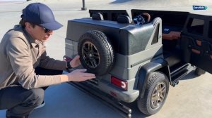 Детский электромобиль Mercedes Benz G650 Landaulet. Самый большой и мощный