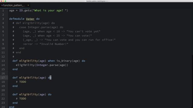 07-03 Function Pattern Matching смотреть онлайн