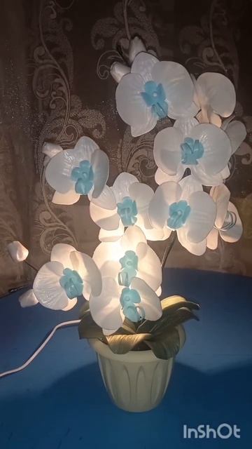 Светильник из изолона орхидея смотреть онлайн