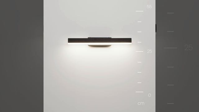 Подсветка зеркал и полок Maytoni Fichte MIR012WL-L9B4K