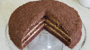 Торт ШОКОЛАДНЫЙ БАРХАТ за 1 ЧАС и САМЫЙ ВКУСНЫЙ БЫСТРЫЙ Торт И ЛЕГКО ГОТОВИТЬ! CHOCOLATE Cake
