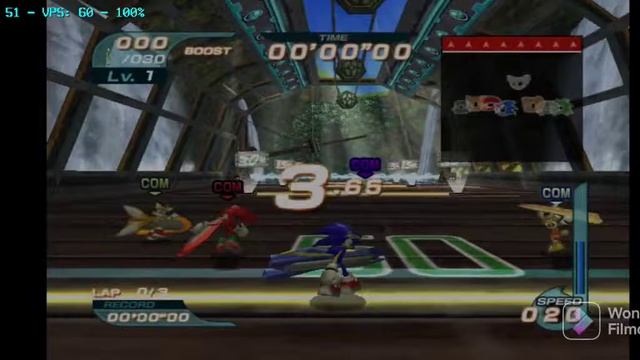 обзор-мнение игры Соник райдерс