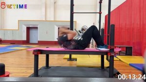 Рекорд, пресс 102 раза за 1 минуту