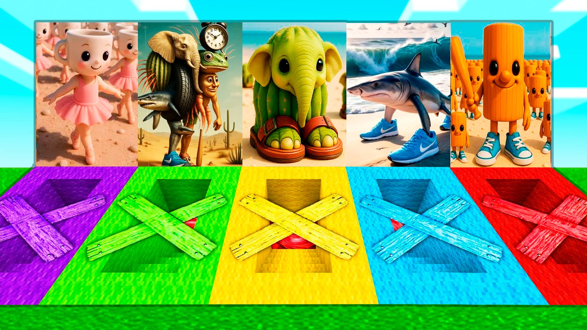 ВЫЖИВАНИЕ ВНУТРИ ЗАКРЫТЫХ ЯМА ВСЕХ БРЕЙНРОТ ЖИВОТНЫХ ПОРТАЛ ПОДВАЛ В МАЙНКРАФТ смотреть онлайн