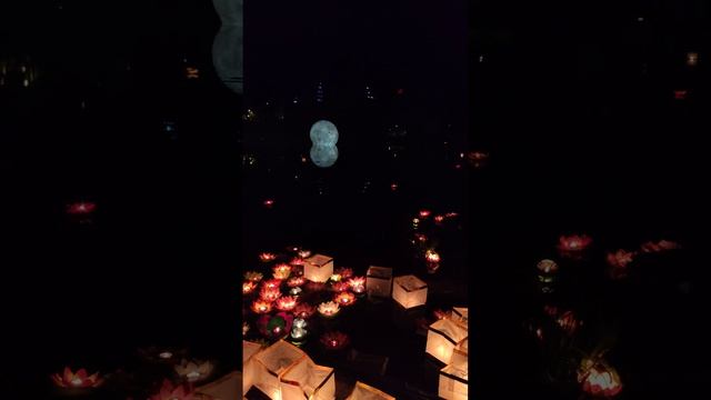 Фестиваль водных фонариков в Пскове 2024 "Вместе зажига? смотреть онлайн