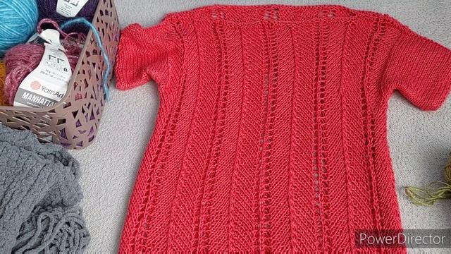 ТУНИКА АЖУРНАЯ ИЗ ПРЯЖИ НАКО С ЛЮРЕКСОМ. МОЙ НОВЫЙ ПРОЦЕСС. ВЯЖУ ПУЛОВЕР смотреть онлайн