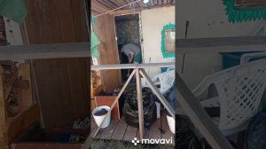 Заливаем фундамент под веранду)