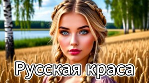 ПЕСНЯ "Русская краса"