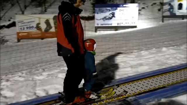 2016-12-11 С сыном 2.5 года, зажигаем в Туутари