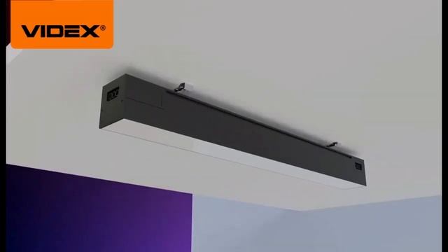 LED світильник лінійний магістральний поворотний VIDEX BNL смотреть онлайн