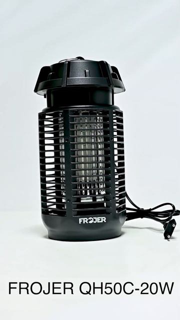Обзор инсектицидной лампы FROJER QH50C-20W смотреть онлайн