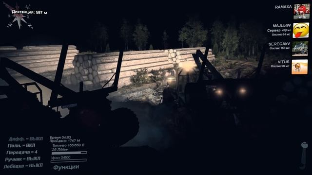 SpinTires прохождение карты ЛАФАК 2 часть 2 смотреть онлайн