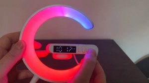 Купил умный и стильный Смарт ночник RGB с беспроводной ?