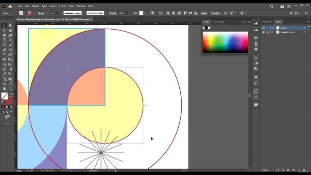 2. 04 Your First Drawings In Illustrator 2