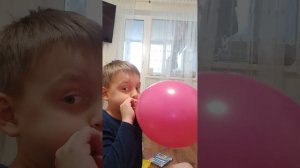 как я надуваю шарики