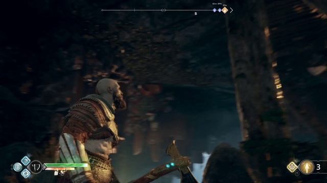 God of war. Часть 9. Битва с двумя супер ведьмами и супер драугами. Ведьма и говорящая голова