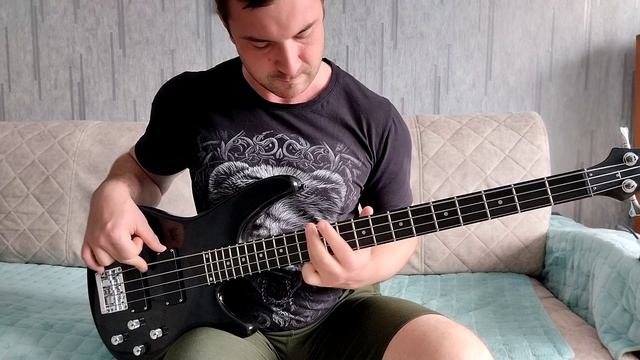 Skillet - Monster (Drop D bass cover) смотреть онлайн