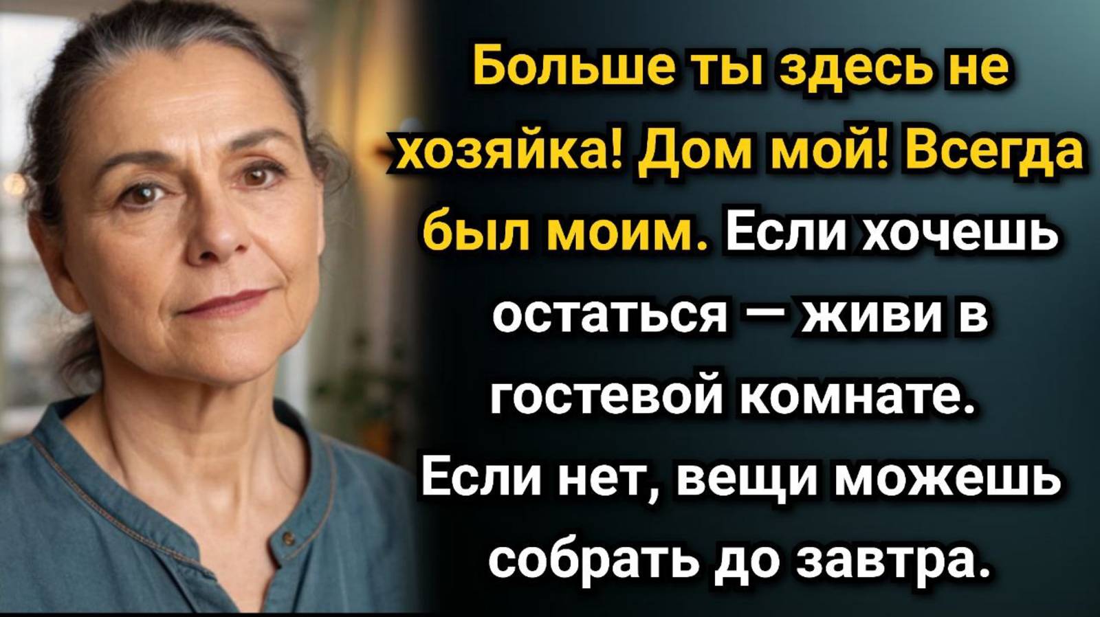 В доме появилась новая женщина. Жене пришлось собирать вещи. Аудио рассказы смотреть онлайн