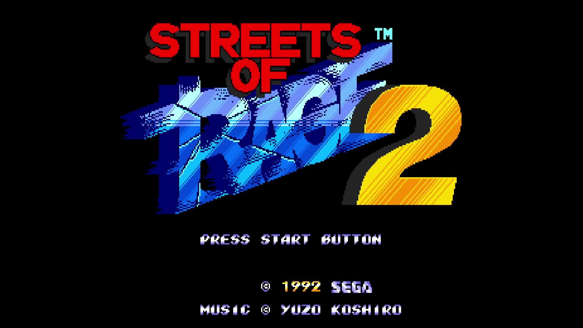 Streets of Rage 2 — Геймплей | Прохождение (Sega Mega Drive, Genesis)