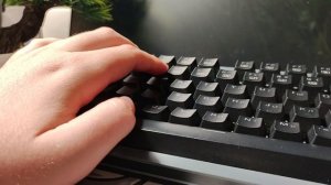 Тайпинг клавиатуры Thunderobot K87R за 2к₽