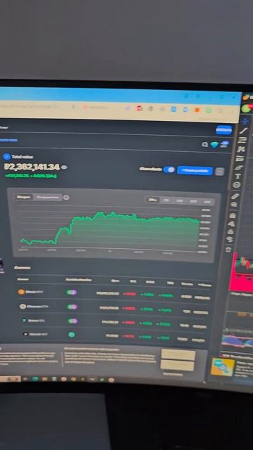 🔥🚀Рабочее место криптана. #инвестиции #not #hamsterkombat #bitc смотреть онлайн