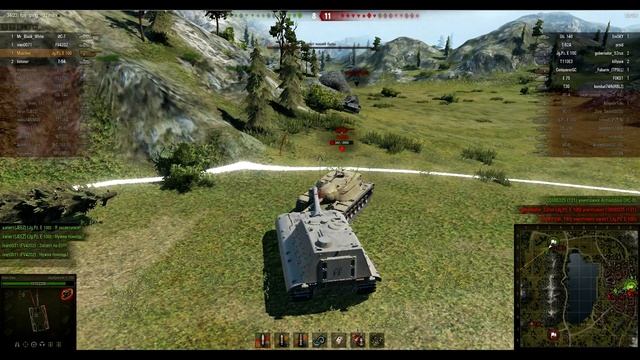 Jagdpanzer E 100, Колобанов, Рэдли, 11700 урона. смотреть онлайн