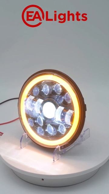 универсальные светодиодные 7 дюймовые фары. #auto #фары #?