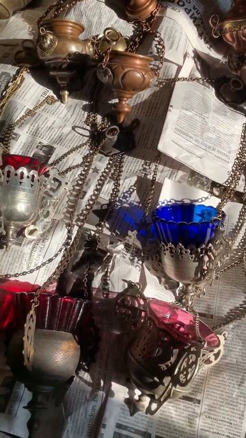 Лампады подвесные старинные (в работе) смотреть онлайн