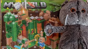 БАСИК ПУТЕШЕСТВУЕТ ПО МИРУ МАЙНКРАФТ #Басик#игра#minecraft