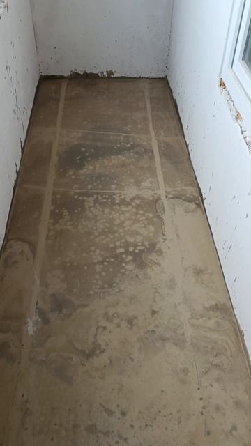 стяжка балкон