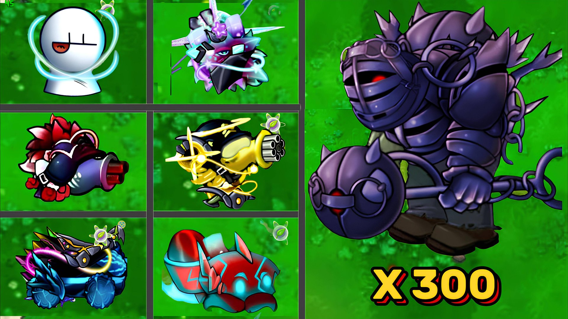 PVZ 1 Fusion 2.5: Новые растения – 100 гибридов против 300 обсидиановых Гаргантюа! Кто победит? смотреть онлайн