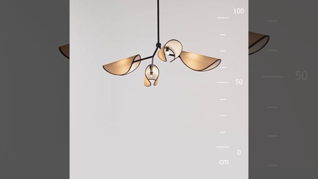 Люстра на штанге Maytoni Organic MOD225PL-04B смотреть онлайн