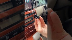 Ремонт внешних клавиш климат контроля Toyota Corolla 120