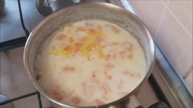 Каша из тыквы с рисом и пшеном на молоке.ТЫКВЕННАЯ КАША рецепт смотреть онлайн