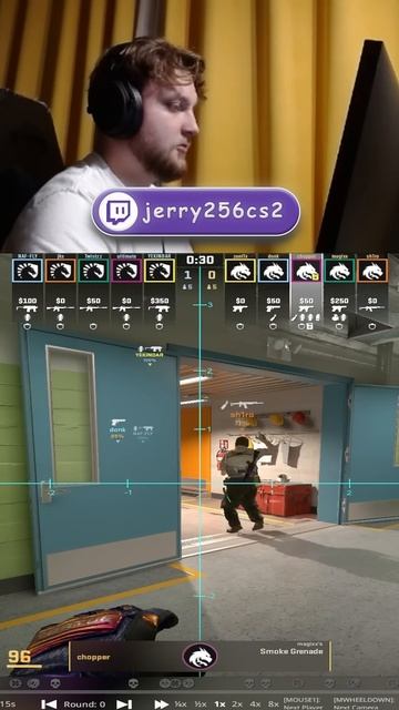 Nuke - пара гранат для выхода на Б сайт! | #кс2 #cs2 #кс #cs #counter смотреть онлайн