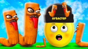 ЧЕРВЯКИ ТУНГ ТУНГ СЕКРЕТНЫЕ БРЕЙНРОТ в ROBLOX! Нубастер роблокс мультик