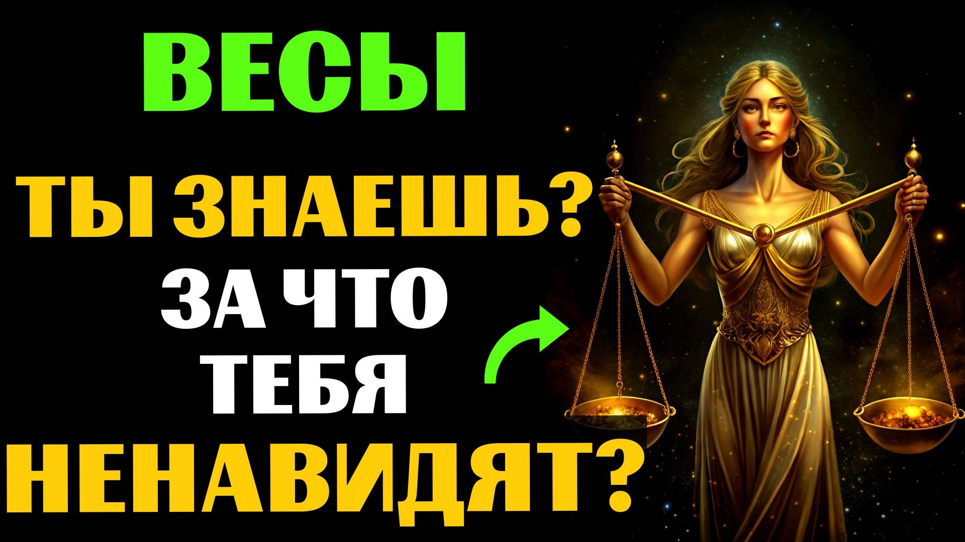 ⚖🔴22 ПРИЧИНЫ, ПОЧЕМУ ВЕСЫ - САМЫЙ НЕНАВИДИМЫЙ ЗНАК. ЗА ЧТО ВАС МОГУТ НЕНАВИДЕТЬ❓ смотреть онлайн