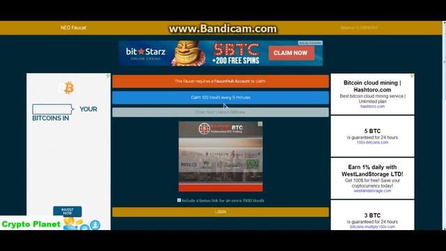 Свежие КРИПТО КРАНЫ #Litecoin Faucet! МОМЕНТАЛЬНЫМ ВЫВОДОМ НА