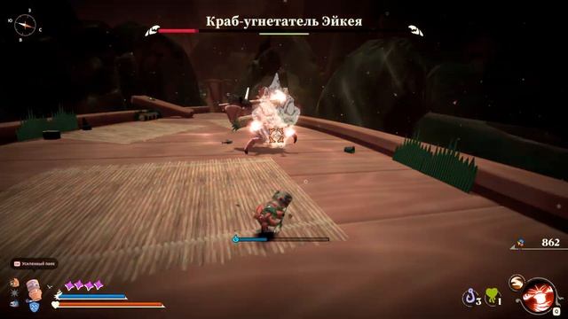 Меня уделали палочками для еды! Прохождение Another Crab's Treasure #7 смотреть онлайн