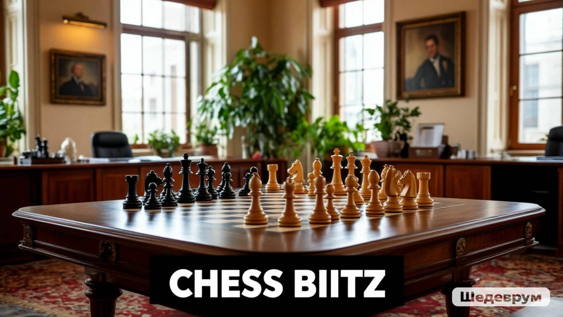 Шахматы блиц. King's Pawn Game: Tayler Opening. смотреть онлайн
