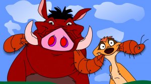 Тимон и Пумба 1995 года опенинг (начальная заставка) на русском.