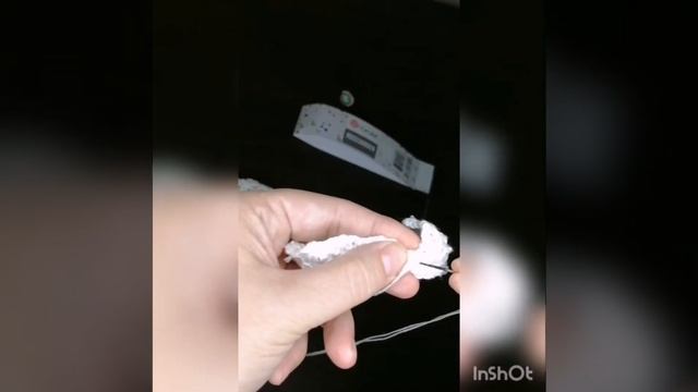 Чепчик для девочки вязаный крючком (3-6 мес) часть 1