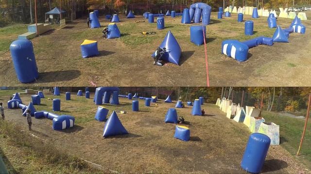 Белые волки - Рысь. 10.10.2015 Открытый чемпионат Приморского края по пэйнтболу, 1-й дивизион смотреть онлайн