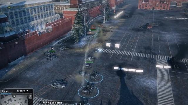 Tom Clancy's EndWar Прохождение 47. Осада: Москва. Миссия 3/3