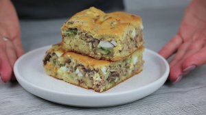 Заливной пирог с тунцом, яйцом и зеленым луком. Что приготовить с рыбными консервами