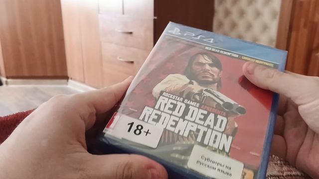 Распаковка RDR первая часть на Ps4. CUSA 36843.Русские субтитры.