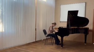 Тищук Валерия. И. Ильин "Концертный этюд" g -moll