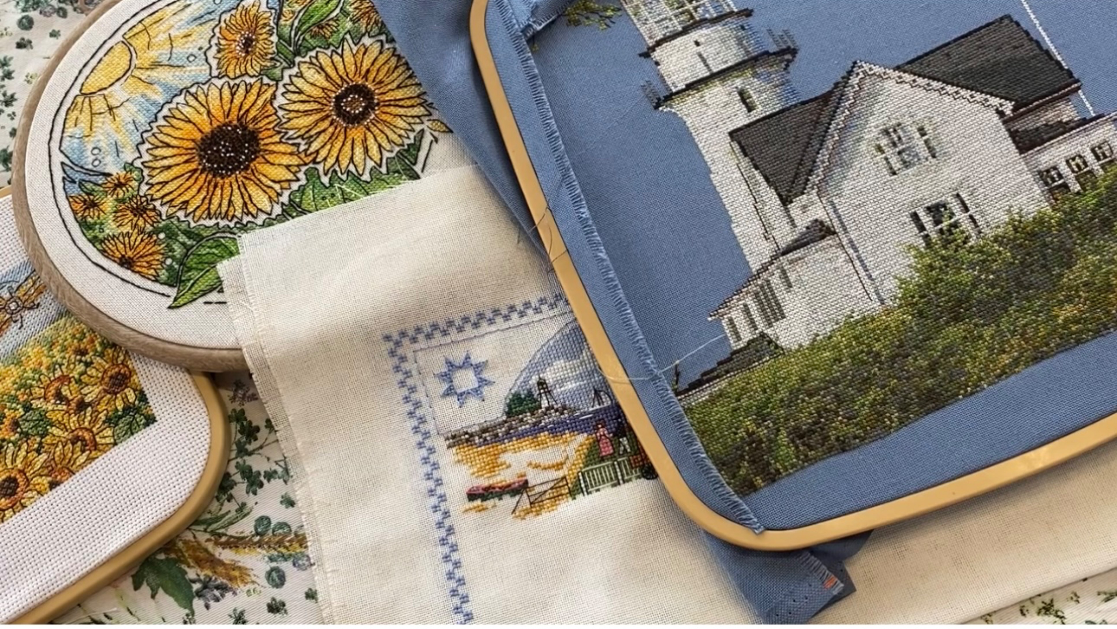 Итоги Вышивального Лета: готовые работы, процессы и планы.2021 г. смотреть онлайн