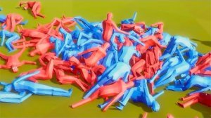 100 БОМЖЕЙ - ЭТО СИЛА ► Totally Accurate Battle Simulator #4