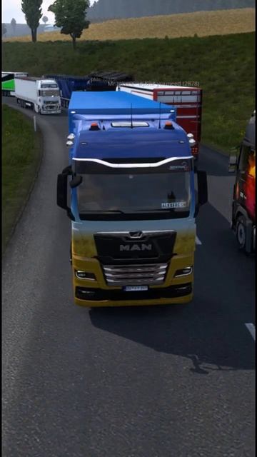 Догнал Фуру - Euro Truck Simulator 2 #Shorts #ets2 #етс2 #етс #етс_2 #ets #ets2mp #ets2shorts смотреть онлайн